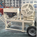 Nova condição Kj125-1 portátil instalar mini trituradores de pedra a diesel triturador de pedra de mandíbula triturador de concreto